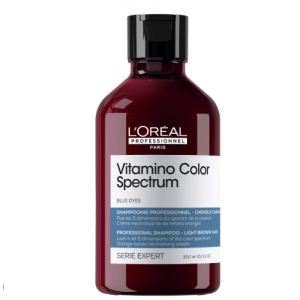 LOREAL SERIE EXPERT VITAMINO COLOR SPECTRUM შამპუნი შეღებილი თმის ღია ყავისფერი 300მლ 