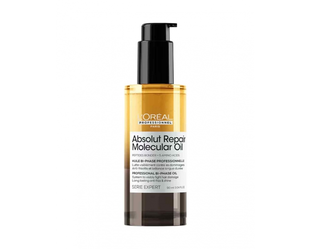 LOREAL SERIE EXPERT ABSOLUT REPAIR DUAL 10:1 ზეთი თმის აღმდგენი 90მლ