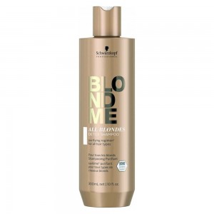 SCHWARZKOPF BLOND ME DETOX  ქერა თმის გამწმენდი შამპუნი 300მლ