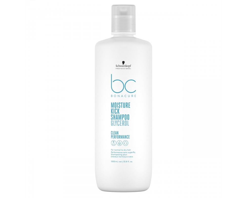Schwarzkopf  BONACURE შამპუნი დამატენიანებელი 1000მლ