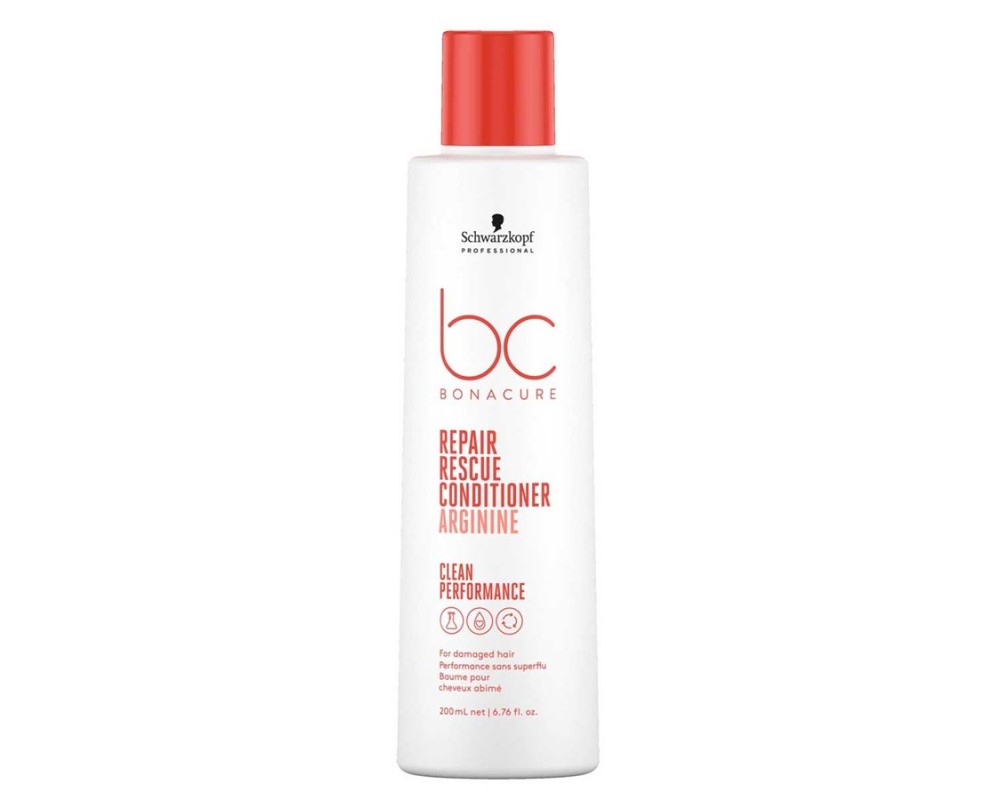 SCHWARZKOPF BONACURE REPAIR RESCUE კონდიციონერი დაზიანებული თმის 200მლ