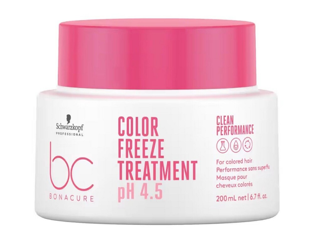 SCHWARZKOPF BONACURE COLOR FREEZE ნიღაბი შეღებილი თმის 250მლ