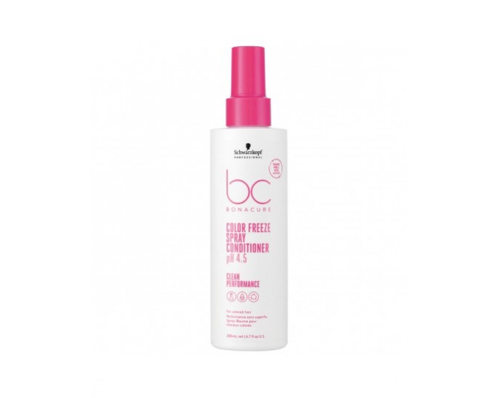 SCHWARZKOPF BONACURE COLOR FREEZE სპრეი-კონდიციონერი შეღებილი თმის 200მლ