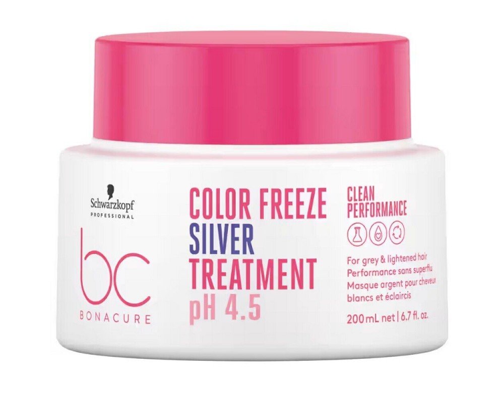 SCHWARZKOPF BONACURE COLOR FREEZE ნიღაბი სიყვითლის საწინააღმდეგო 250მლ