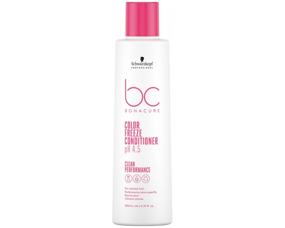 SCHWARZKOPF BONACURE COLOR FREEZE კონდიციონერი შეღებილი თმის 250მლ