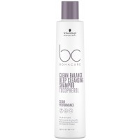 SCHWARZKOPF BONACURE CLEAN BALANCE შამპუნი ღრმა წმენდის  250მლ