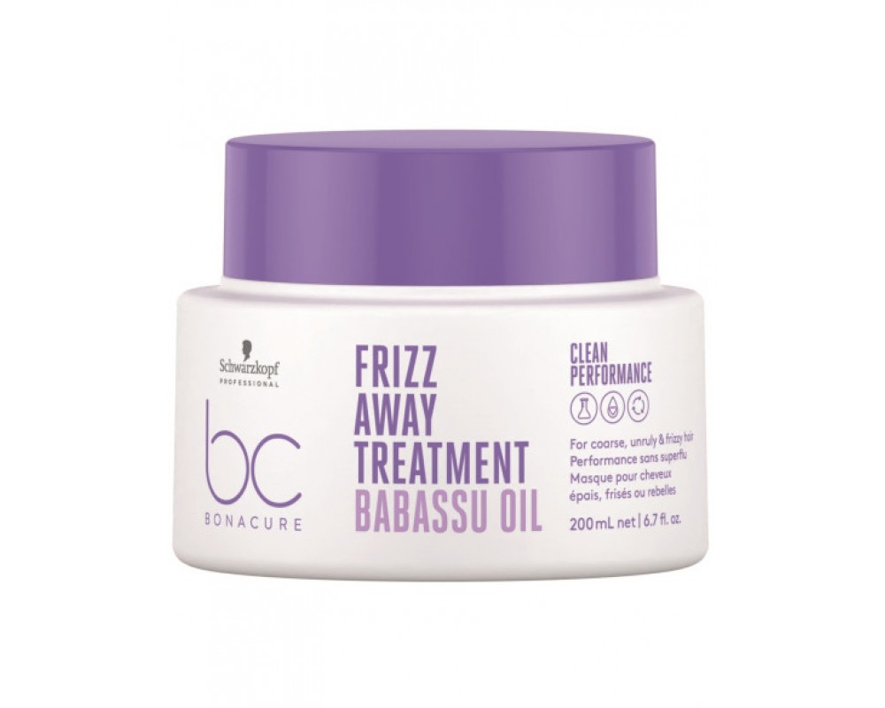 SCHWARZKOPF BONACURE FRIZZ AWAY ნიღაბი დაუმორჩილებელი თმის 200მლ