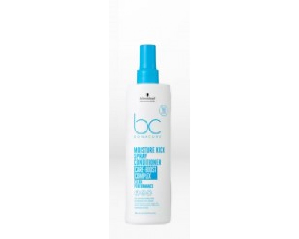 SCHWARZKOPF BONACURE MOISTURE KICK  სპრეი-კონდიციონერი ნორმალური და მშრალი თმის - 400 მლ