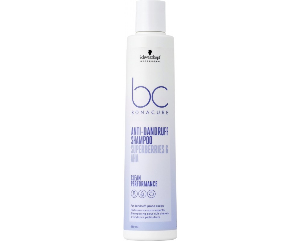 SCHWARZKOPF BONACURE ANTI-DANDRUFF შამპუნი ქერტლის საწინააღმდეგო  250მლ