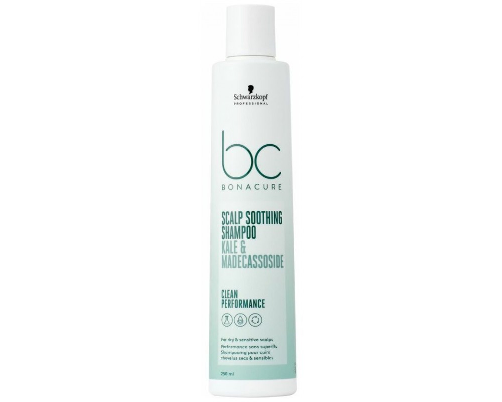 SCHWARZKOPF BONACURE SCALP SOOTHING შამპუნი მგრძნობიარე სკალპის  250მლ