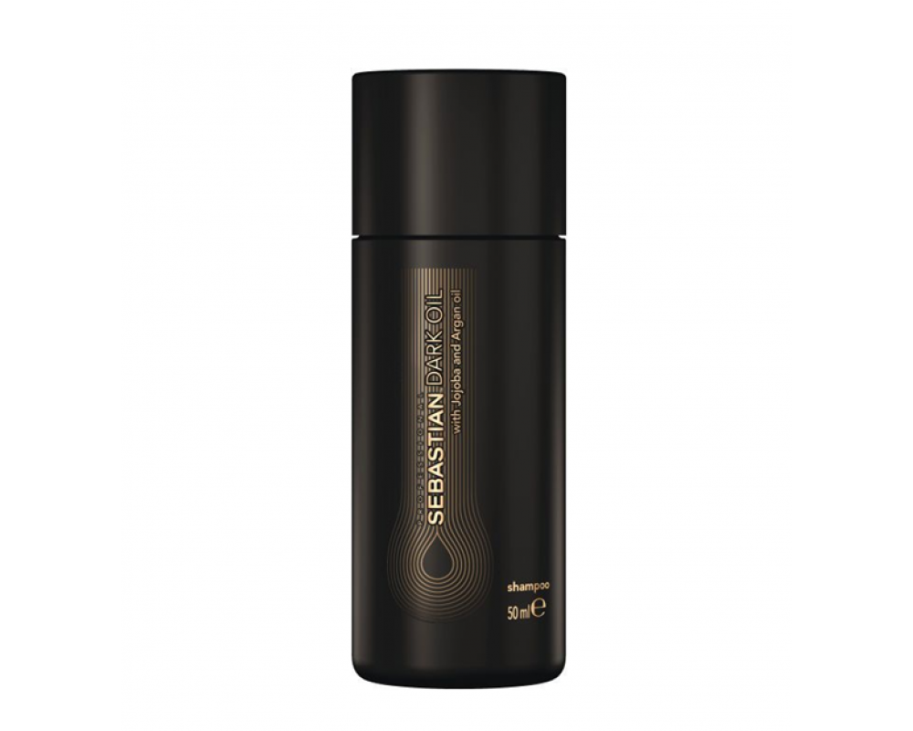 SEBASTIAN DARK OIL შამპუნი თმის სიგლუვისა და ბზინვარების 50მლ