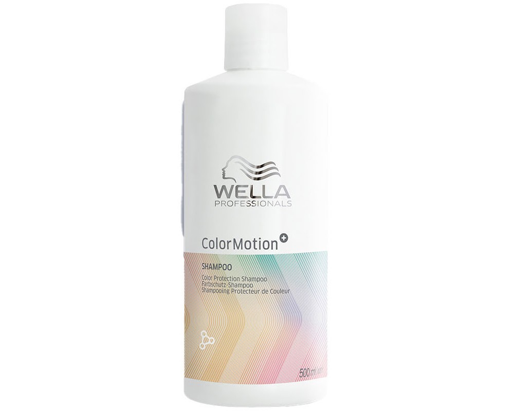 WELLA PROFESSIONALS COLORMOTION შამპუნი შეღებილი თმის ფერის დამცავი 500მლ