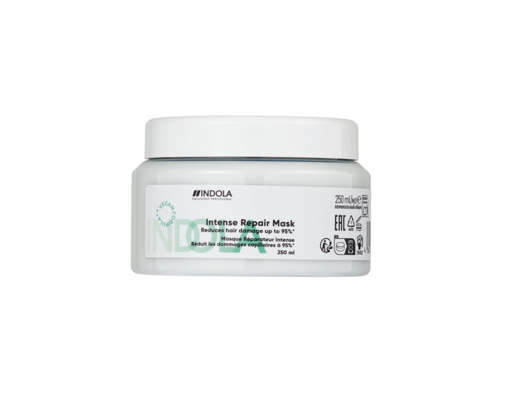 INDOLA INTENSE REPAIR MASK თმის ინტენსიური აღმდგენი ნიღაბი 250მლ
