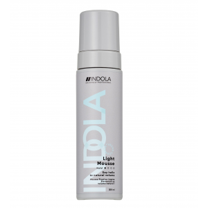 INDOLA LIGHT MOUSSE თმის მუსი მსუბუქი ფიქსაცია 200მლ