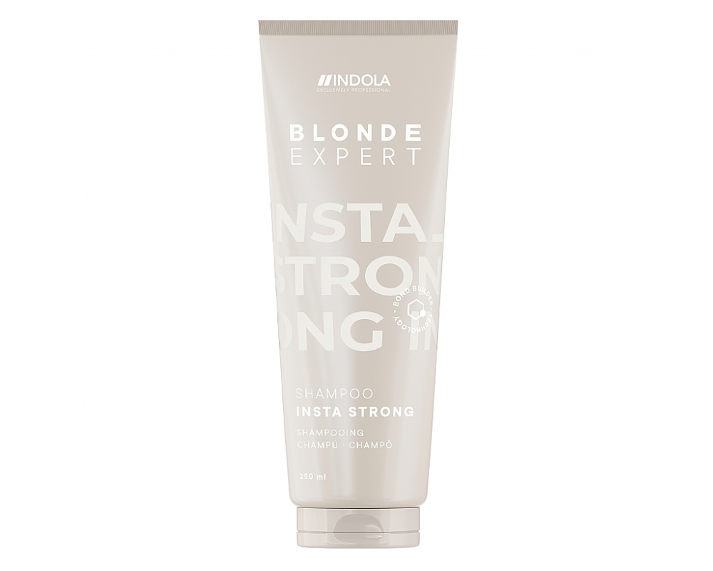 INDOLA BLOND EXPERT INSTA STRONG შამპუნი ქერა თმის 250მლ