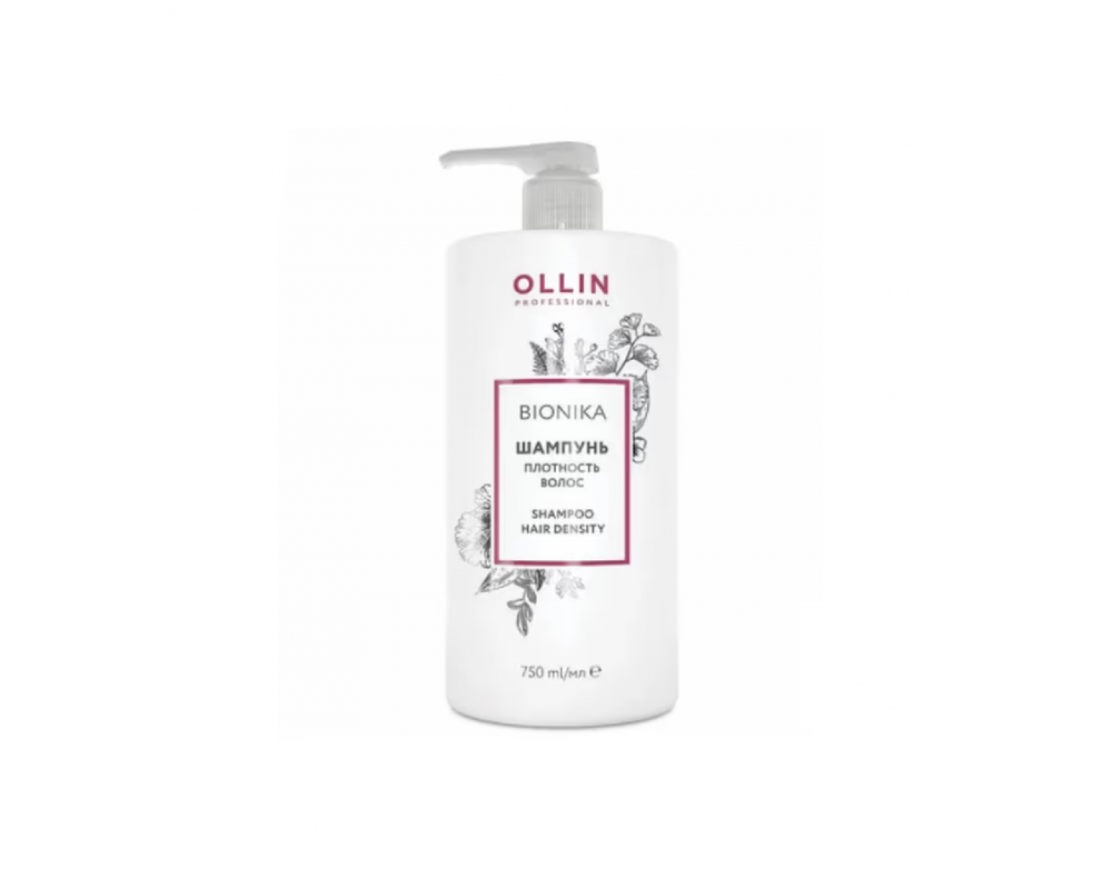 OLLIN BIONIKA შამპუნი სიმკვრივე 750მლ