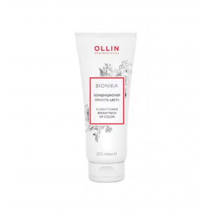 OLLIN BIONIKA კონდიციონერი შეღებილი თმისთვის 200მლ