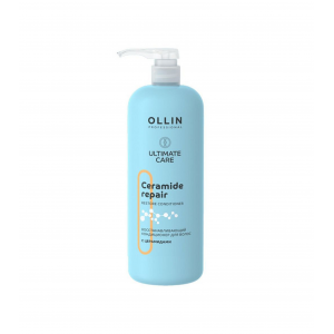 OLLIN ULTIMATE კონდიციონერი აღმდგენი კერამიდებით 1000მლ