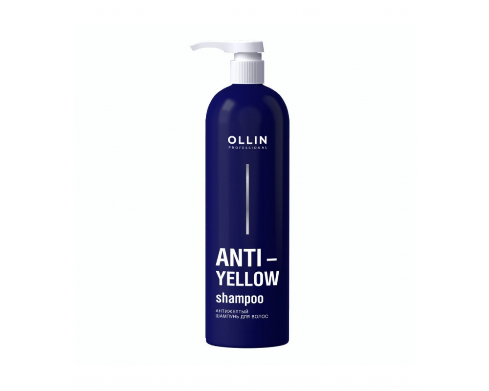 OLLIN შამპუნი ანტიყვითელი 500მლ