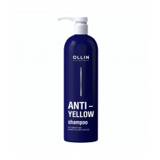 OLLIN შამპუნი ანტიყვითელი 500მლ