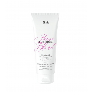 OLLIN SHINE BLOND კონდიციონერი ექინაცეის ექსტრაქტით 250მლ