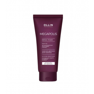 OLLIN MEGAPOLIS DETOX ნიღაბი შავი ბრინჯის საფუძველზე 200მლ 