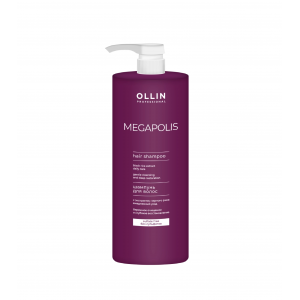 OLLIN MEGAPOLIS შამპუნი შავი ბრინჯის საფუძველზე 1000მლ