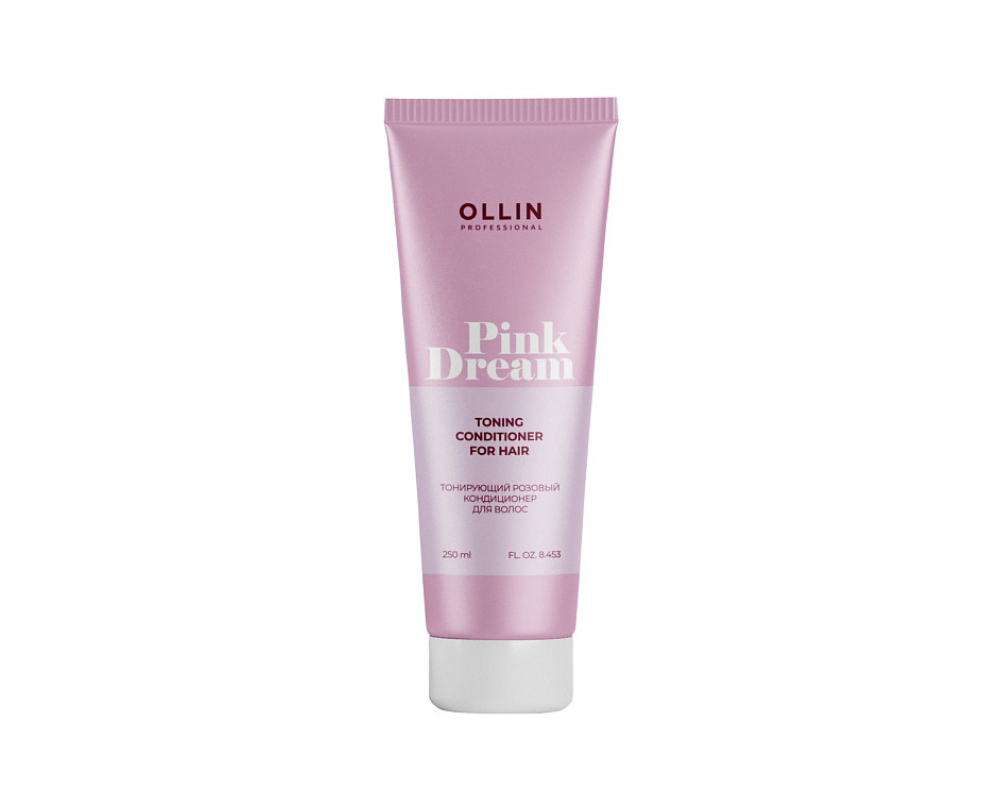 OLLIN HAIR PINK DREAM კოდიციონერი ტონირებისთვის 250მლ