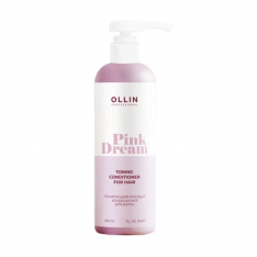 OLLIN HAIR PINK DREAM კონდიციონერი ტონირებისთვის 500მლ