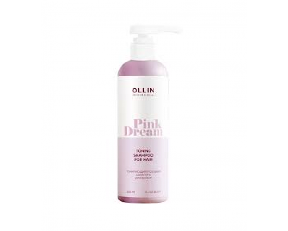 OLLIN HAIR PINK DREAM შამპუნი  ტონირებისთვის 500მლ