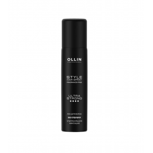 OLLIN Professional STYLE თმის ლაქი ულტრა ძლიერი ფიქსაცია  75მლ