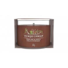 YANKEE CANDLE PRALINE & BIRCH - სურნელოვანი სანთელი 37გ