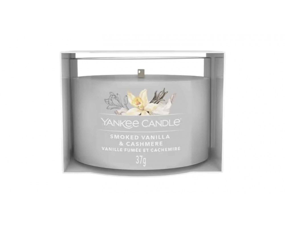 YANKEE CANDLE SMOKED VANILLA -  სურნელოვანი სანთელი 37გ