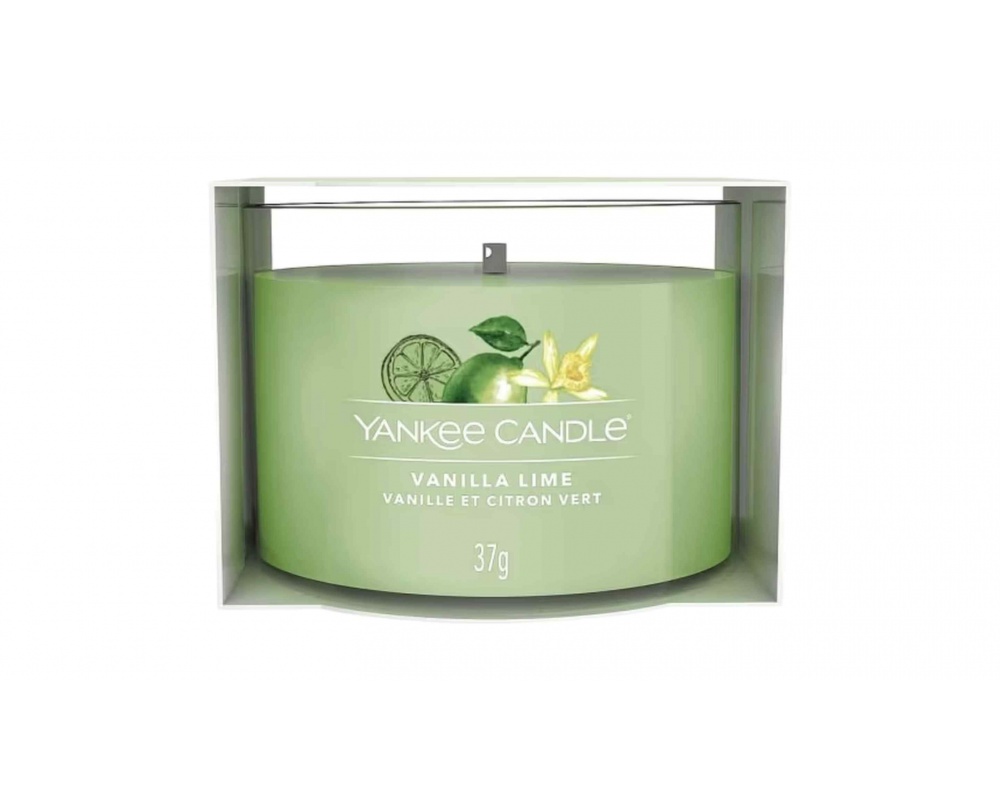 YANKEE CANDLE VANILLA LIME-სურნელოვანი სანთელი 37გ