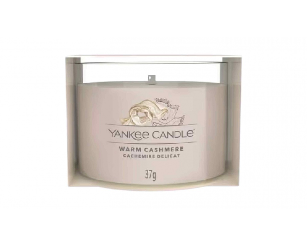 YANKEE CANDLE WARM CASHMERE-სურნელოვანი სანთელი 37გ