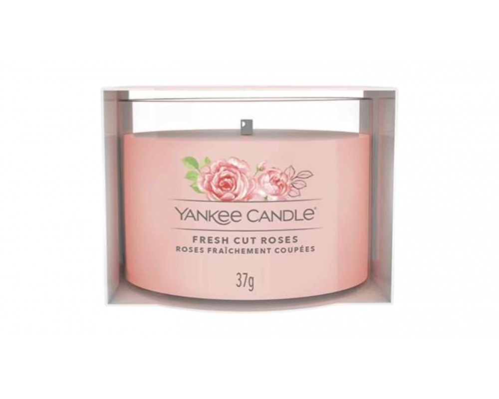 YANKEE CANDLE FRESH CUT ROSES - სურნელოვანი სანთელი 37გ