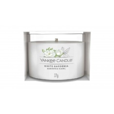 YANKEE CANDLE WHITE GARDENIA -სურნელოვანი სანთელი 37გ
