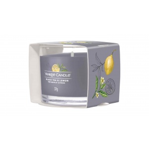 YANKEE CANDLE BLACK TEA & LEMON - სურნელოვანი სანთელი 37გ
