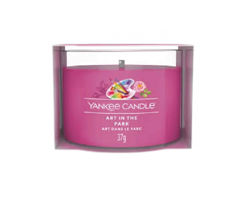 YANKEE CANDLE ART IN THE PARK-სურნელოვანი სანთელი 37გ