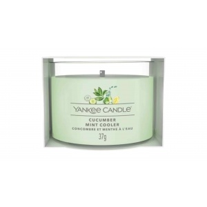 YANKEE CANDLE CUCUMBER MINT COOLER-სურნელოვანი სანთელი 37გ