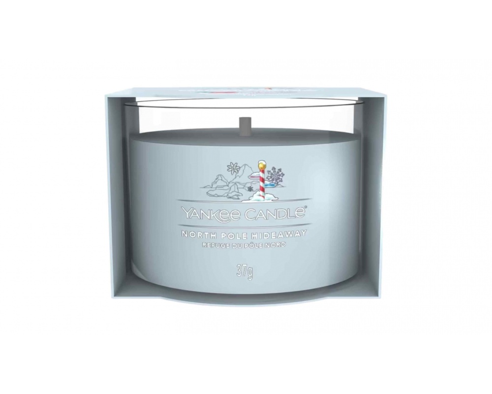 YANKEE CANDLE NORTH POLE HIDEAWAY-სურნელოვანი სანთელი 37გ