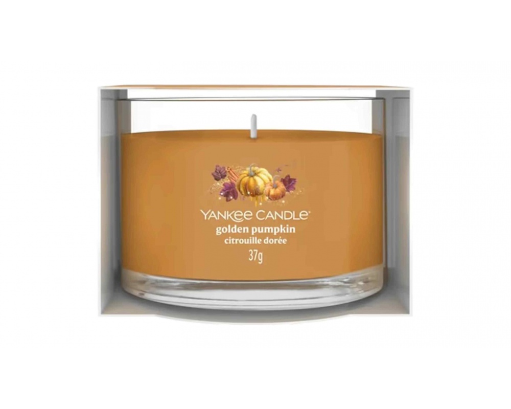 YANKEE CANDLE GOLDEN PUMPKIN-სურნელოვანი სანთელი 37გ