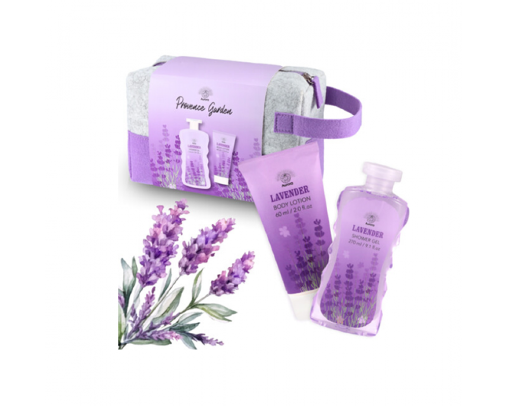 AURORA LAVANDULA სასაჩუქრე ნაკრები ლავანდის 2X