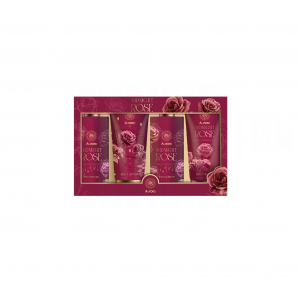 AURORA MIDNIGHT ROSE სასაჩუქრე ნაკრები ვარდის ფორმის 4X