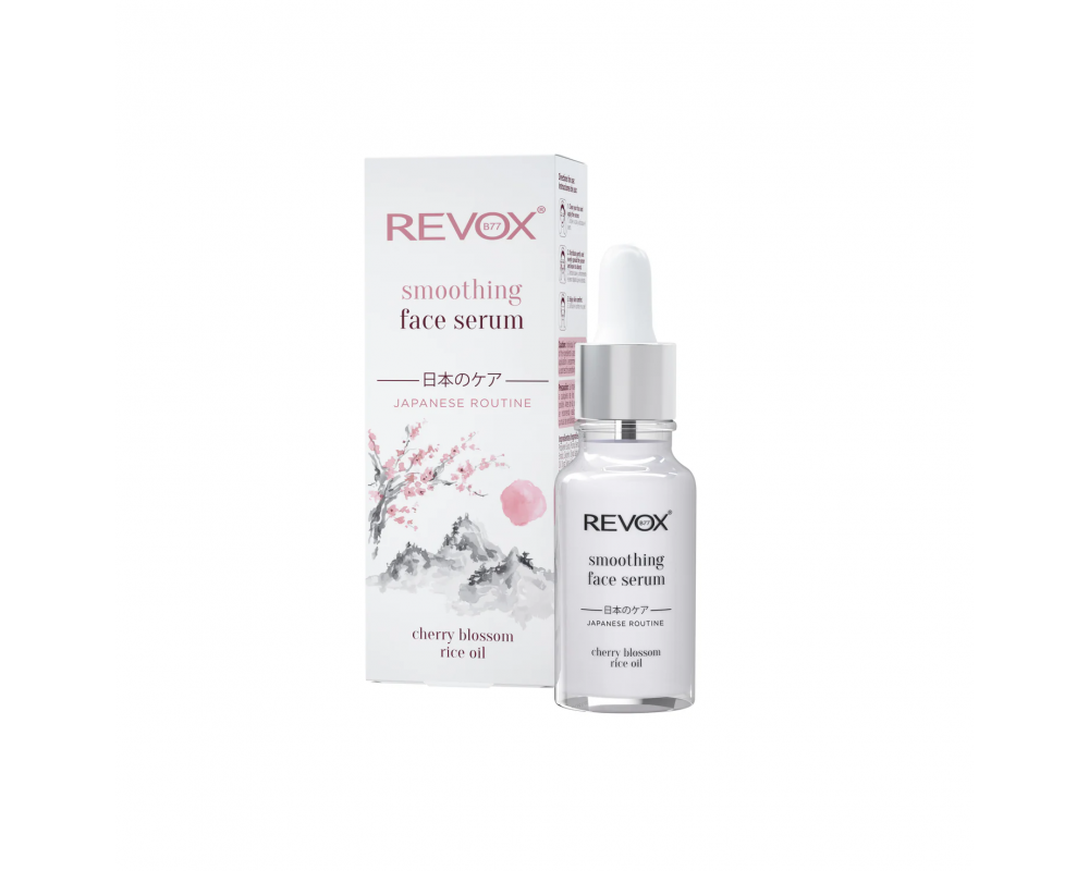 REVOX B77 JAPANESE ROUTINE შრატი კანის სიგლუვისთვის 20მლ