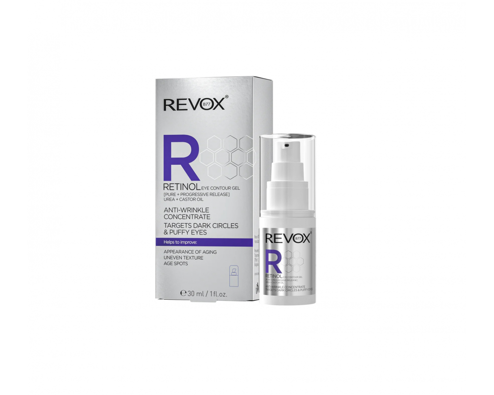 REVOX B77 RETINOL რეტინოლი ნაოჭების საწინააღმდეგო თვალის გელი 30მლ