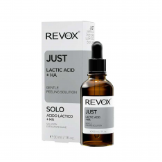 REVOX B77 JUST LACTIC ACID+HA GENTLE PEELING SOLUTION რძემჟავა+HA ნაზი პილინგი 30მლ