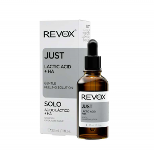 REVOX B77 JUST LACTIC ACID+HA GENTLE PEELING SOLUTION რძემჟავა+HA ნაზი პილინგი 30მლ