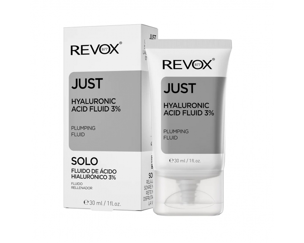 REVOX B77 JUST HYALURONIC ACID FLUID ჰიალურონის მჟავის ფლუიდი 3 % 30 მლ