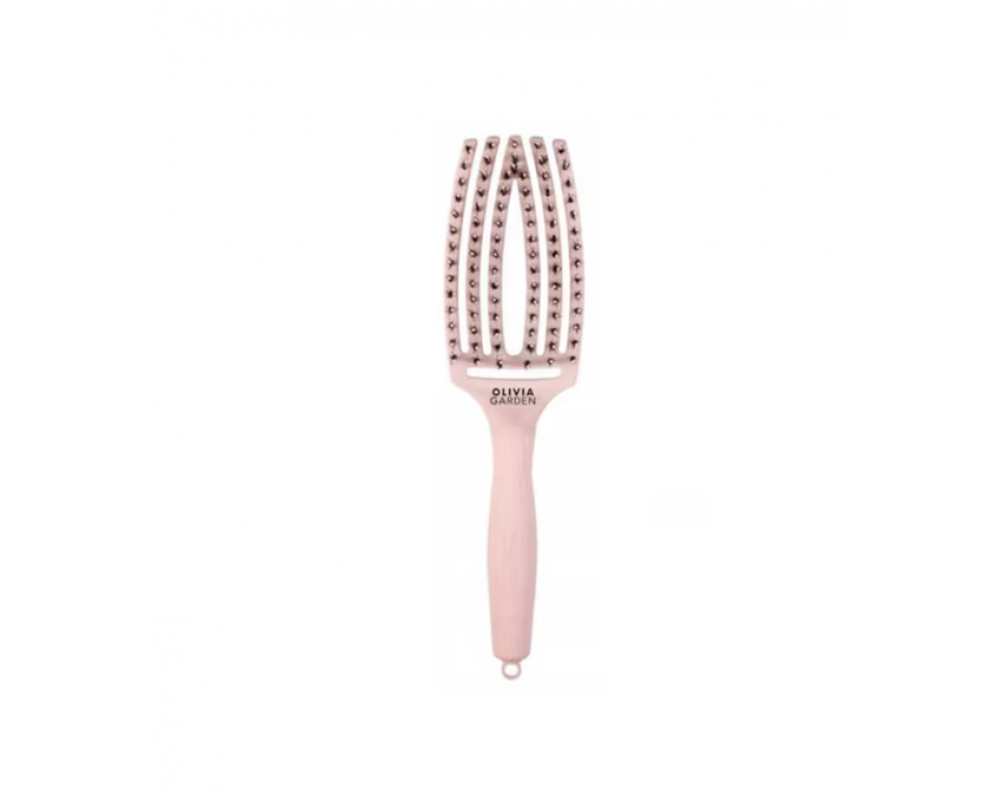 OLIVIA GARDEN FINGER BRUSH COMBO PINK სავარცცელი